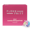 Flekkfritt 4 in 1 Laundry Detergent Pods Floral Swirl 50stk