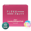 Flekkfritt 4 in 1 Vaskemiddel Pods - Floral Swirl 40stk