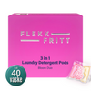 Flekkfritt 3 in 1 Vaskemiddel Pods - Bloom Duo 40stk
