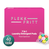 Flekkfritt 7 in 1 Vaskemiddel Pods - Floral Spectrum 40stk