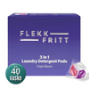 Flekkfritt 3 in 1 Vaskemiddel Pods - Triple Bloom 40stk