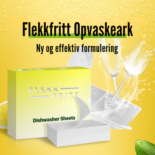 Nærbillede af Citrus Spark opvaskeark i hånden