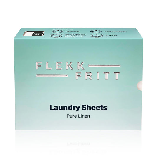 Flekkfritt Laundry Detergent Sheets Pure Linen 50ark <100vask