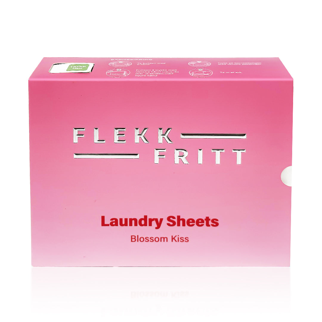 Flekkfritt Laundry Detergent Sheets Blossom Kiss 50ark <100vask
