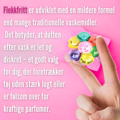 Pod klar til vask i maskine