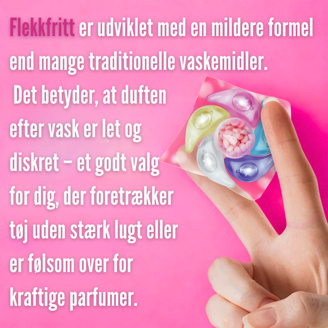 Pakke med 50 pods – komplet vaskeløsning