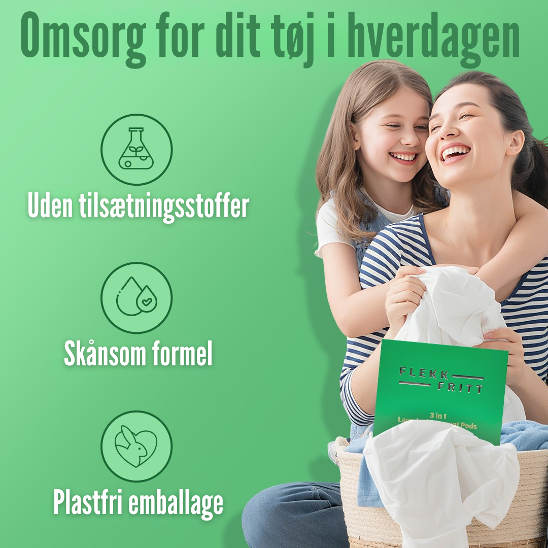Pods arrangeret i æske på række