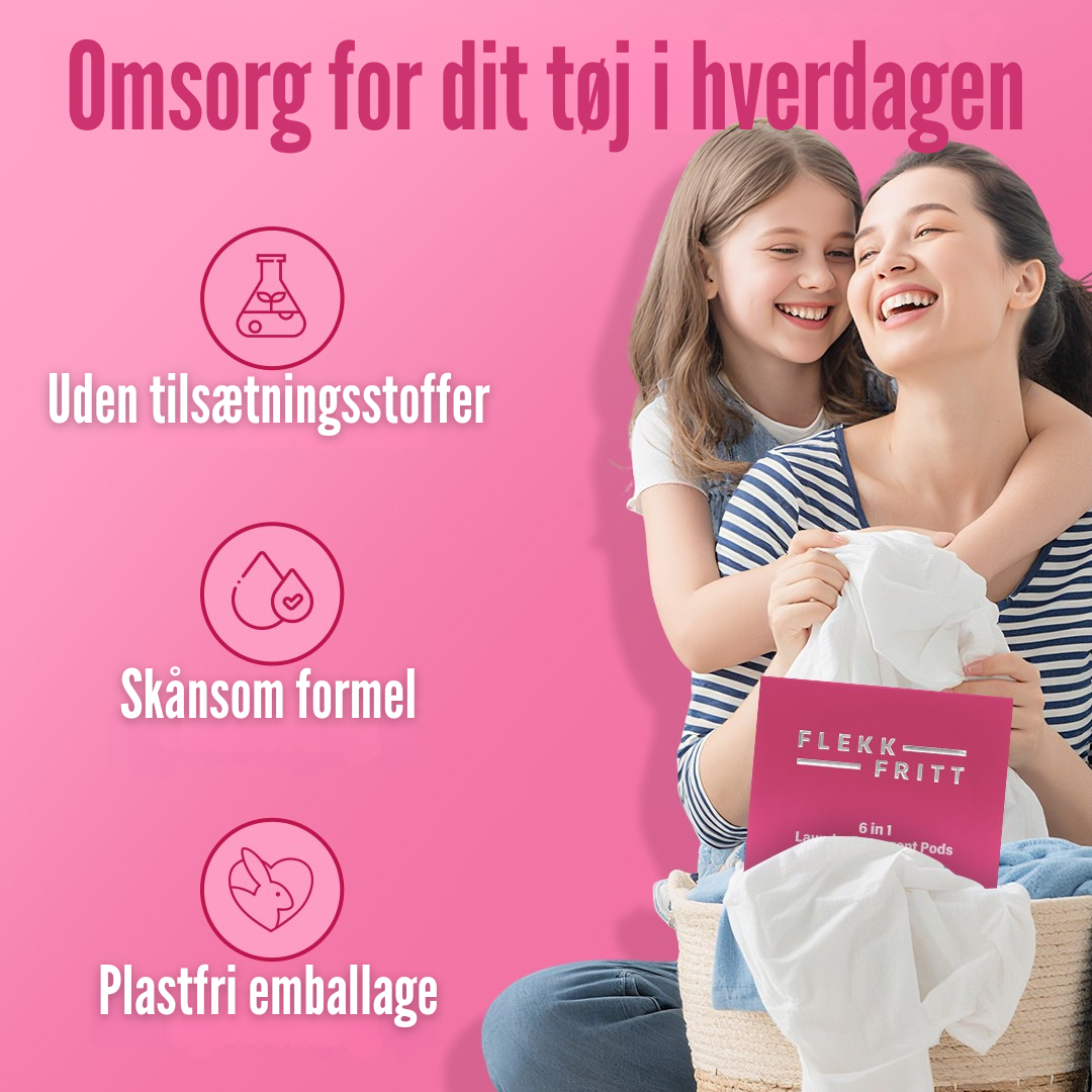 Rent tøj ved siden af vaskepods