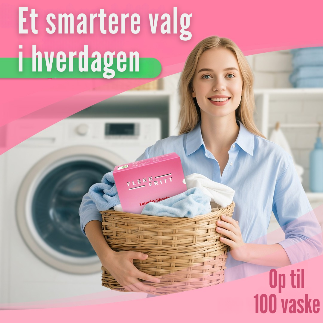Nærbillede af Blossom Kiss vaskeark i hånden
