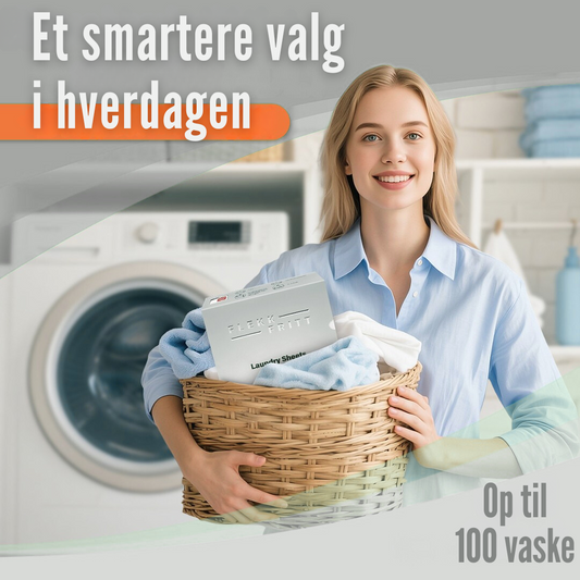 Flekkfritt Vasketøjsark Sensitive Care 50ark - op til 100vask
