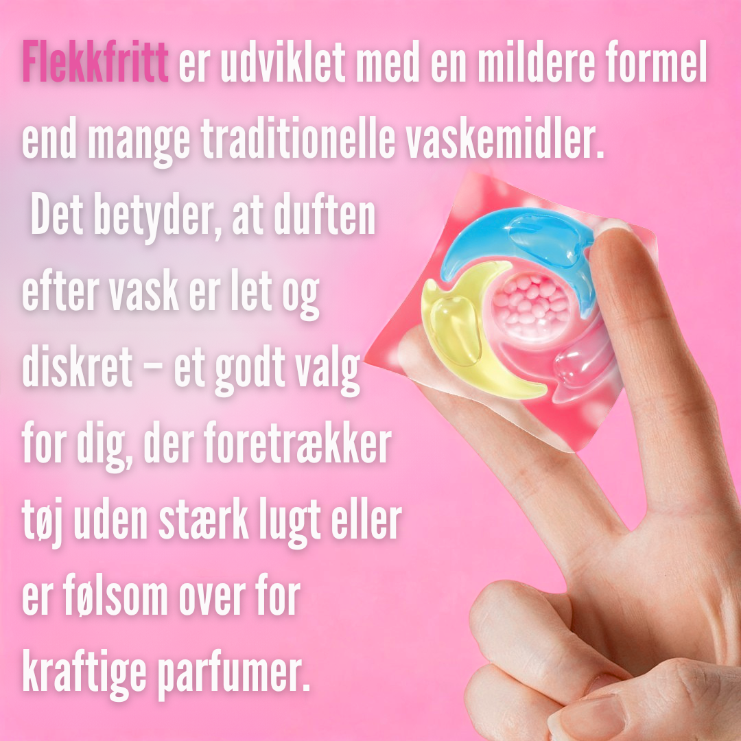 Pod klar til brug i vaskemaskine