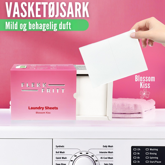 Flekkfritt Vasketøjsark - Blossom Kiss 50ark - op til 100vask