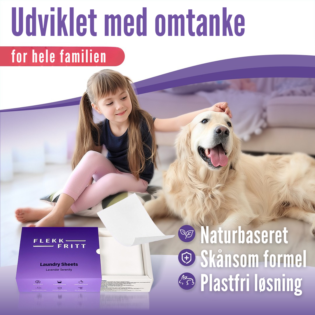 Vaskemiddel i plastfri format