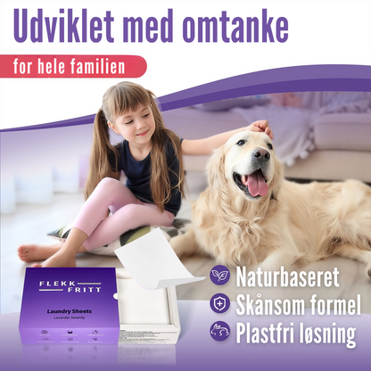 Vaskemiddel i plastfri format