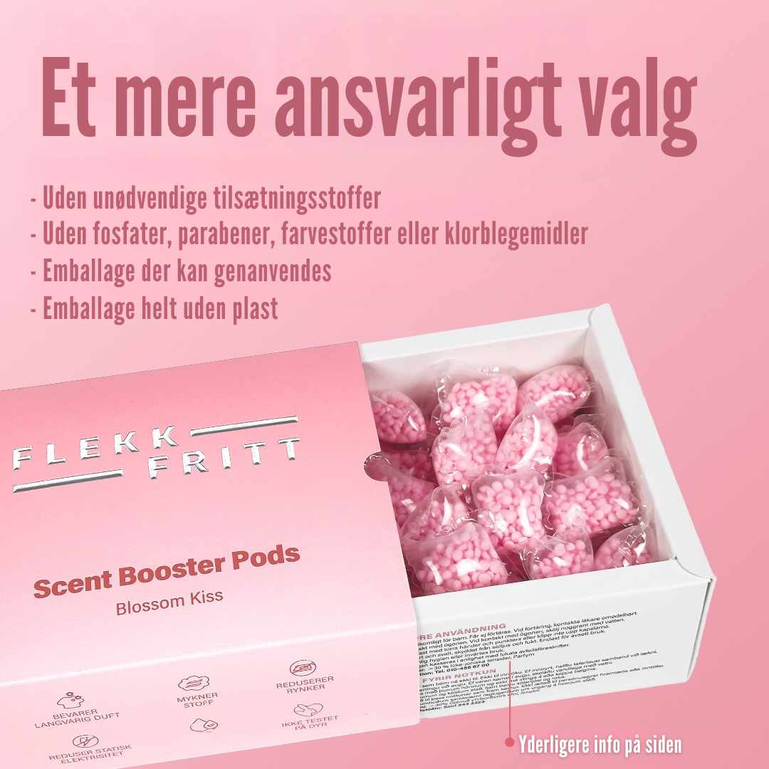 Pod der frigiver blid blomsterduft i vask