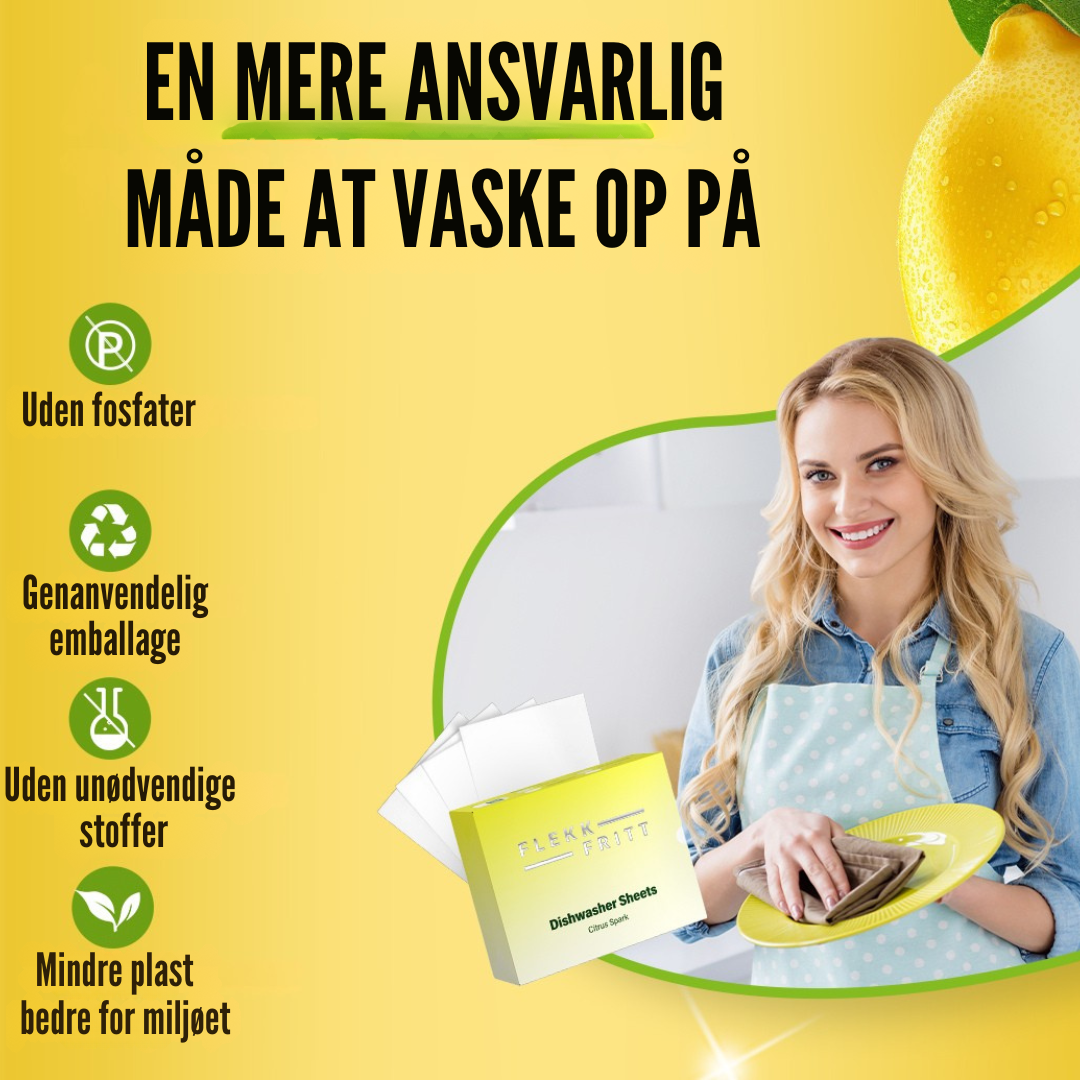 Ark, der opløses helt under opvasken