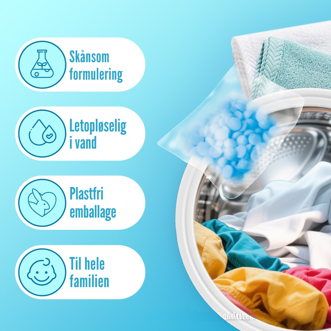 Emballage til duftbooster-pods uden plast