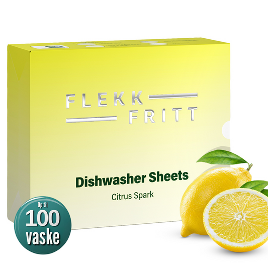 Flekkfritt Opvaskeark - Citrus Spark 50stk
