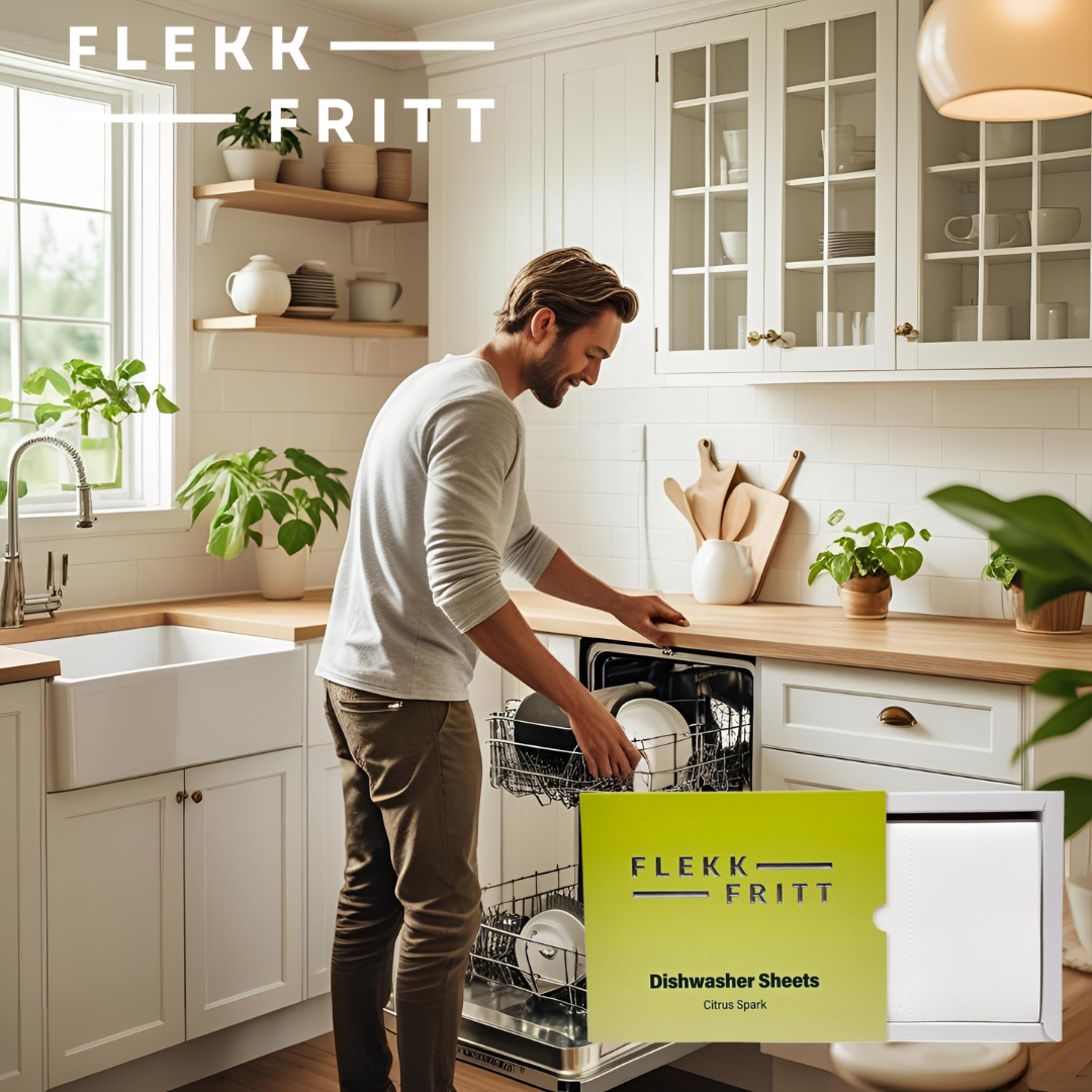 Flekkfritt Dishwasher Sheets Citrus Spark 50stk