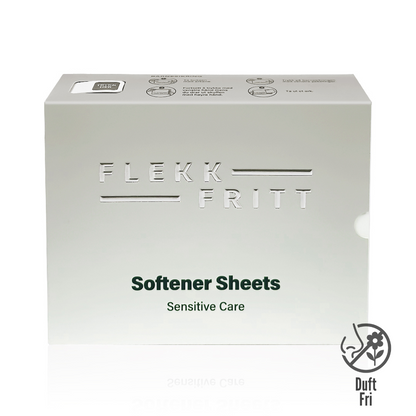 Flekkfritt Fabric Softener Sheets Sensitive Care 50stk <100 vask
