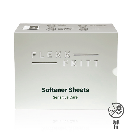 Flekkfritt Fabric Softener Sheets Sensitive Care 50stk <100 vask