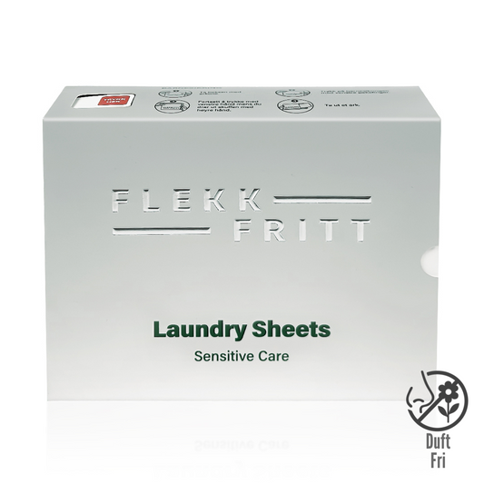 Flekkfritt Laundry Detergent Sheets Sensitive Care 50ark <100vask