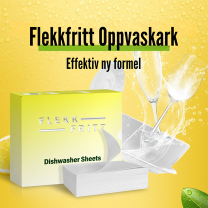 Flekkfritt Dishwasher Sheets Citrus Spark 50stk
