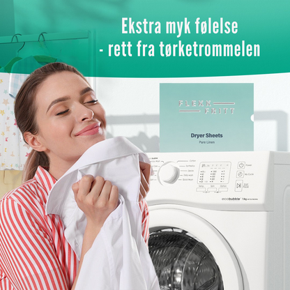 Flekkfritt Dryer Sheets Pure Linen 40stk