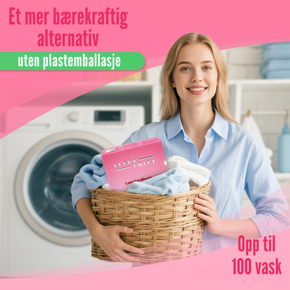 Flekkfritt Laundry Detergent Sheets Blossom Kiss 50ark <100vask