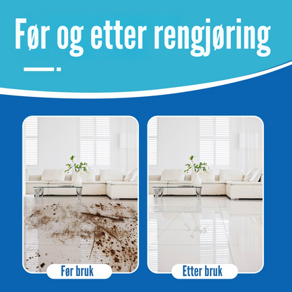 Flekkfritt Floor Detergent Sheets Peony Fresh 50 ark 100 vask