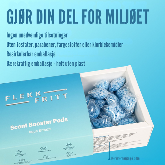 Flekkfritt Scent Booster Pods Aqua Breeze 50stk