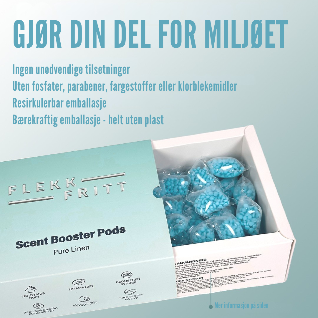 Flekkfritt Scent Booster Pods Pure Linen 50stk