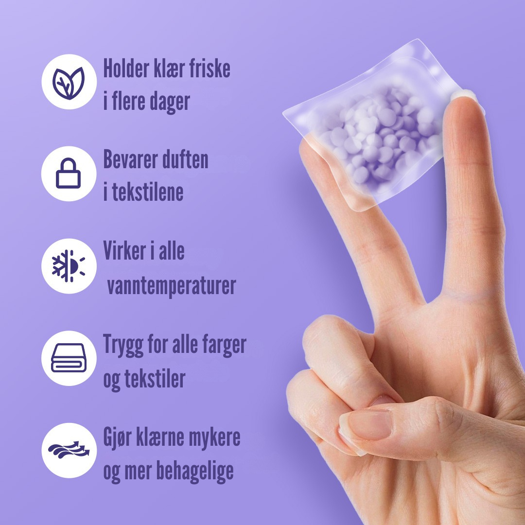 Flekkfritt Scent Booster Pods Lavender Serenity 50stk