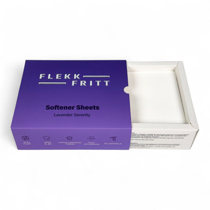 Flekkfritt Fabric Softener Sheets Lavender Serenity 50stk <100 vask
