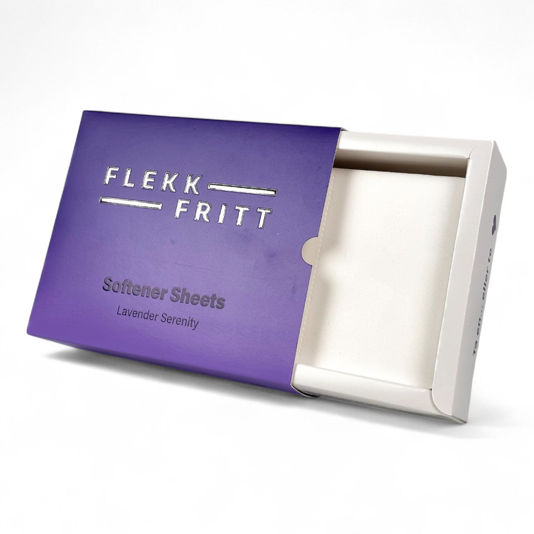 Flekkfritt Fabric Softener Sheets Lavender Serenity 50stk <100 vask