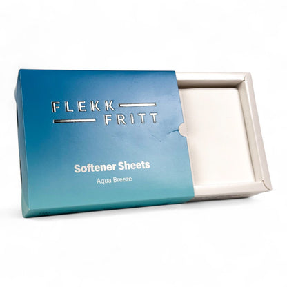 Flekkfritt Fabric Softener Sheets Aqua Breeze 50stk <100 vask