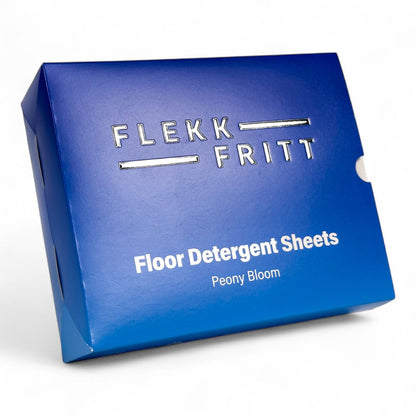 Flekkfritt Floor Detergent Sheets Peony Fresh 50 ark 100 vask