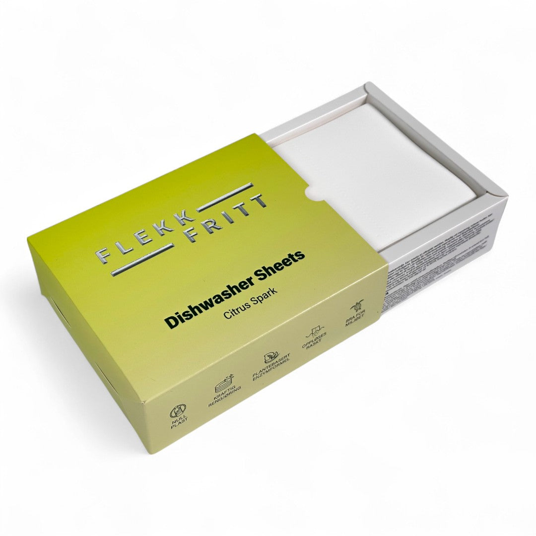 Flekkfritt Dishwasher Sheets Citrus Spark 50stk