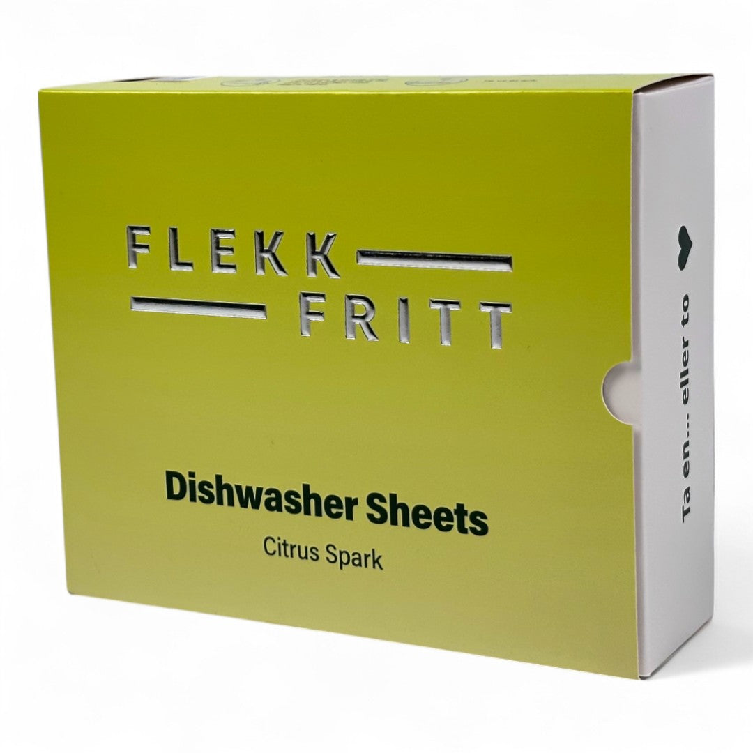 Flekkfritt Dishwasher Sheets Citrus Spark 50stk