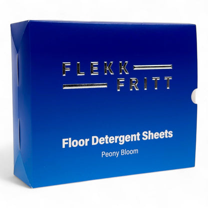 Flekkfritt Floor Detergent Sheets Peony Fresh 50 ark 100 vask