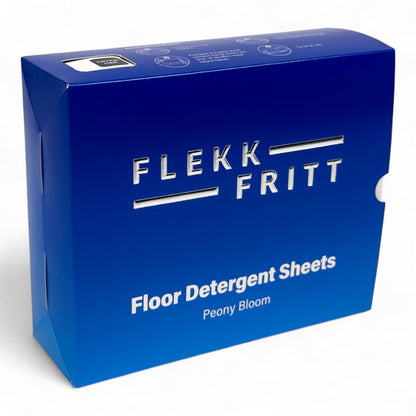 Flekkfritt Floor Detergent Sheets Peony Fresh 50 ark 100 vask