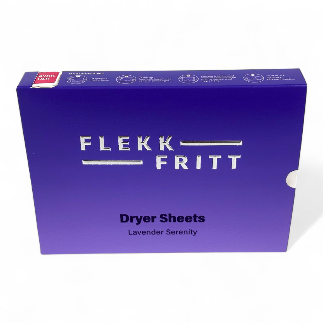 Flekkfritt Dryer Sheets Lavender Serenity 40stk