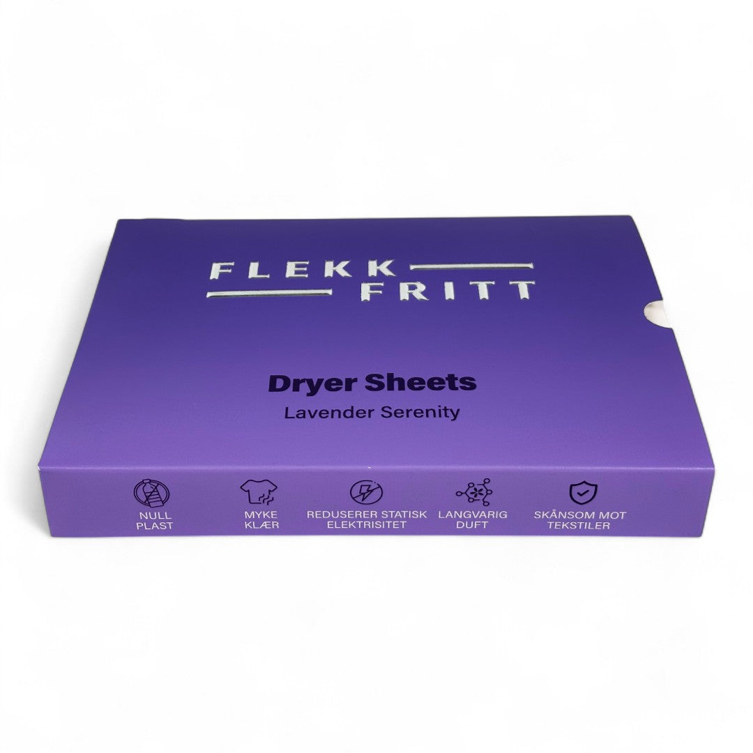 Flekkfritt Dryer Sheets Lavender Serenity 40stk