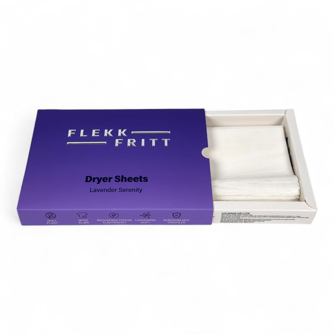 Flekkfritt Dryer Sheets Lavender Serenity 40stk