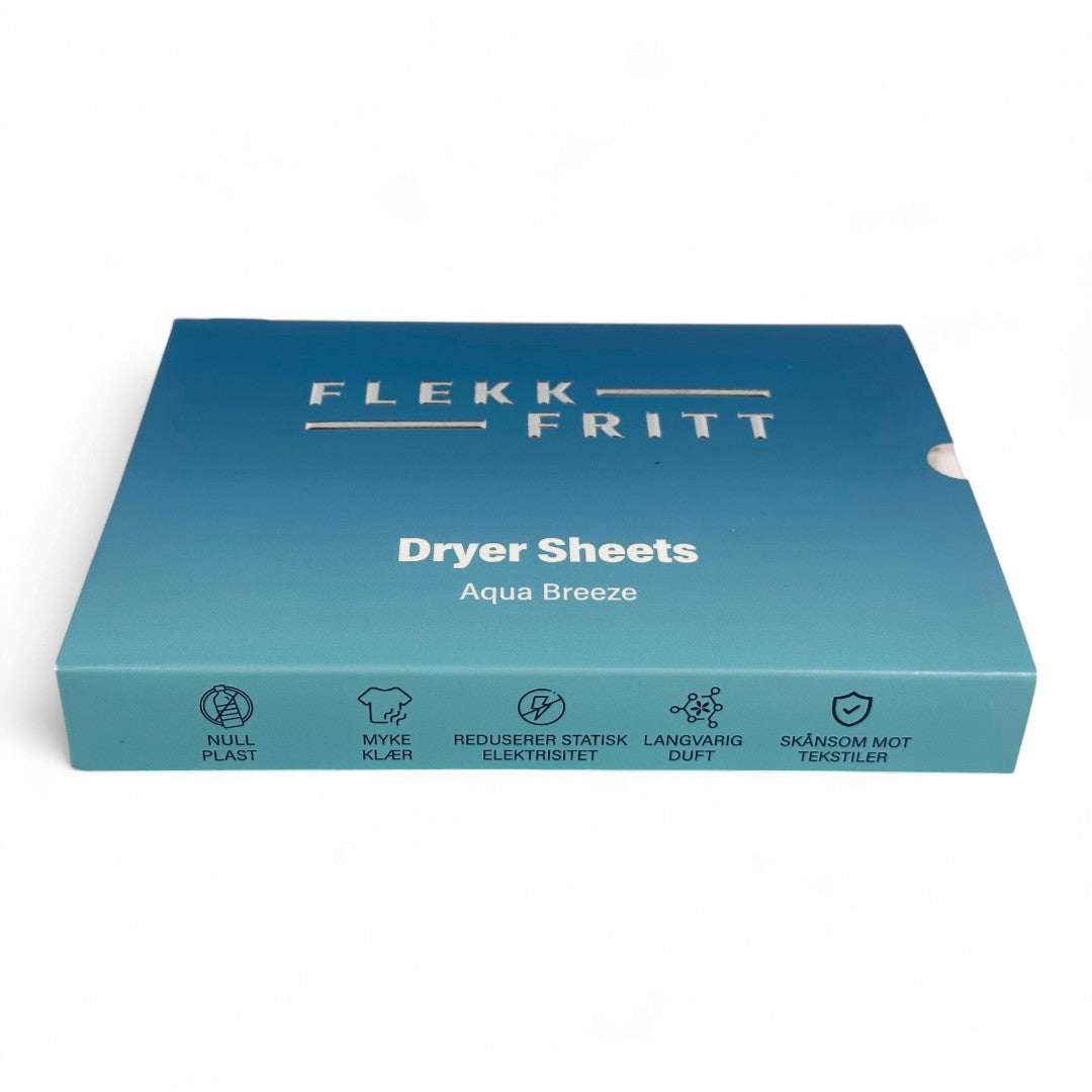 Flekkfritt Dryer Sheets Aqua Breeze 40stk