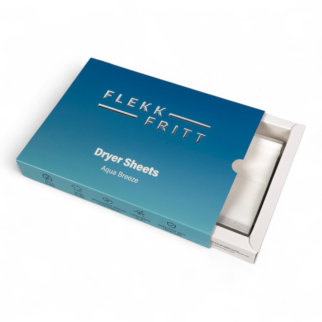 Flekkfritt Dryer Sheets Aqua Breeze 40stk