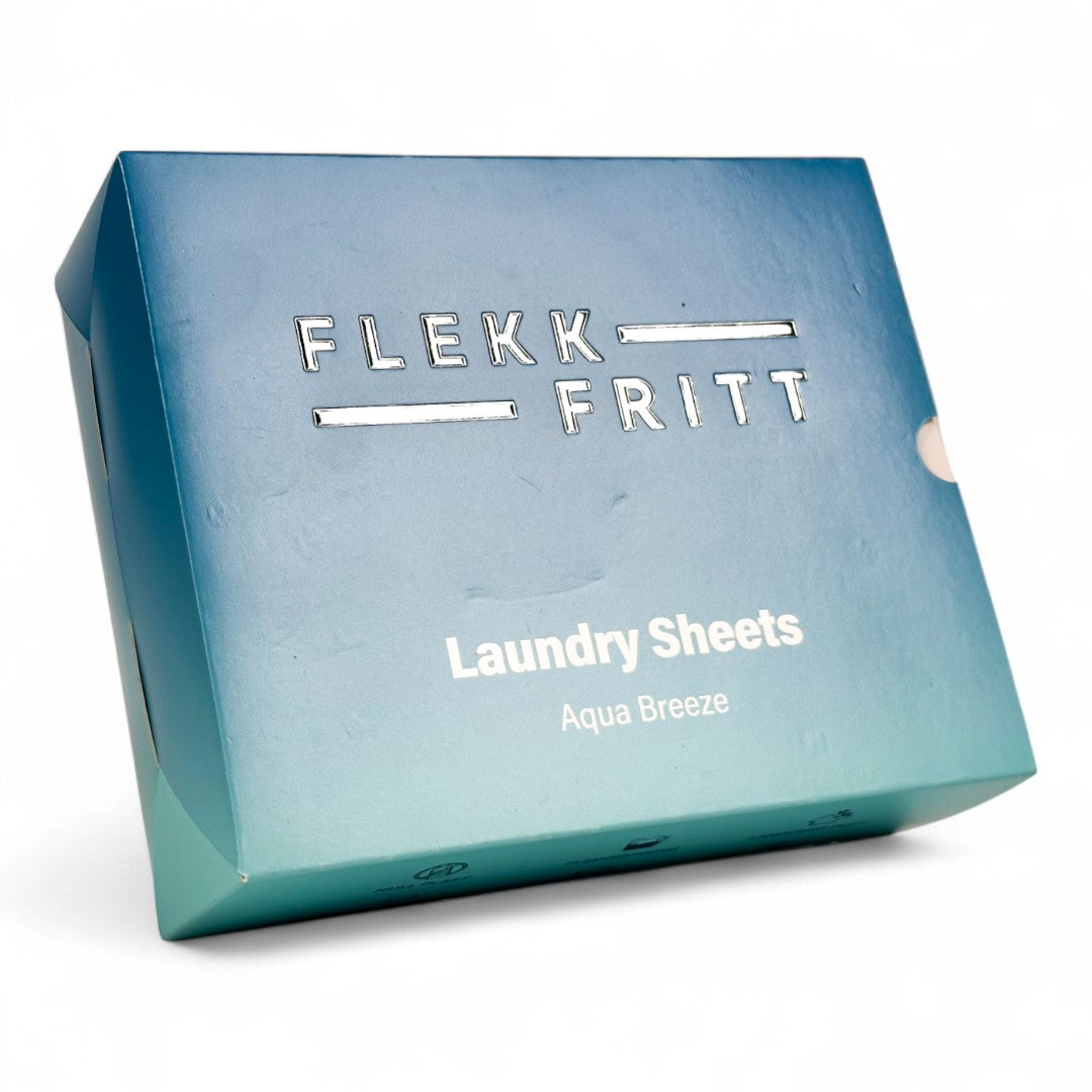 Flekkfritt Laundry Detergent Sheets Aqua Breeze 50ark <100vask
