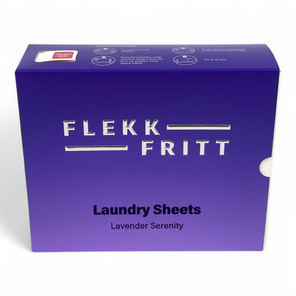 Flekkfritt Laundry Detergent Sheets Lavender Serenity 50ark <100vask