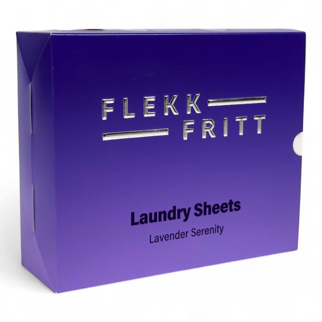 Flekkfritt Laundry Detergent Sheets Lavender Serenity 50ark <100vask