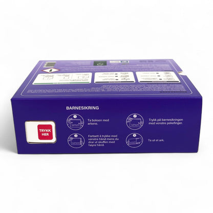 Flekkfritt Laundry Detergent Sheets Lavender Serenity 50ark <100vask